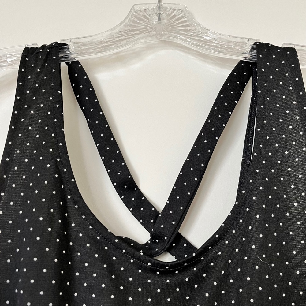 Black Summer Dress. Polyester And Elastane. - image 3